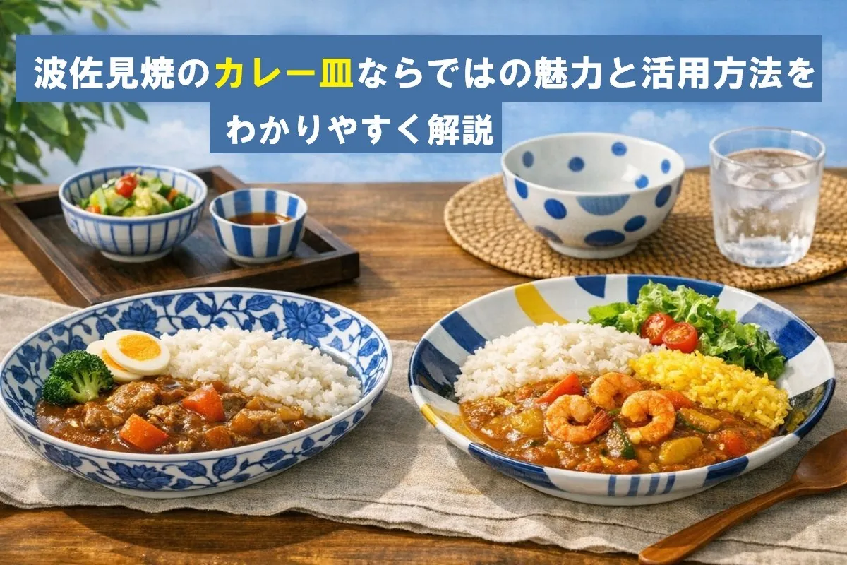波佐見焼のカレー皿ならではの魅力と活用方法をわかりやすく解説