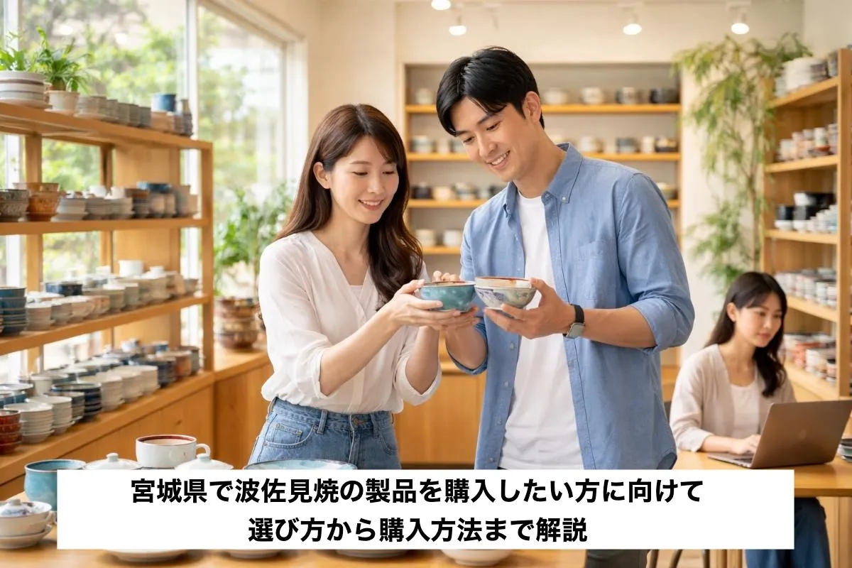 宮城県で波佐見焼の製品を購入したい方に向けて選び方から購入方法まで解説