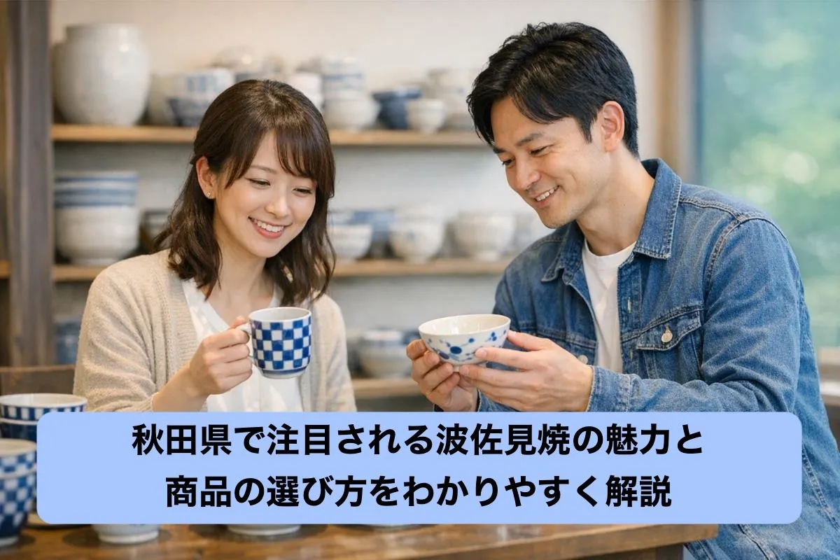 秋田県で注目される波佐見焼の魅力と商品の選び方をわかりやすく解説