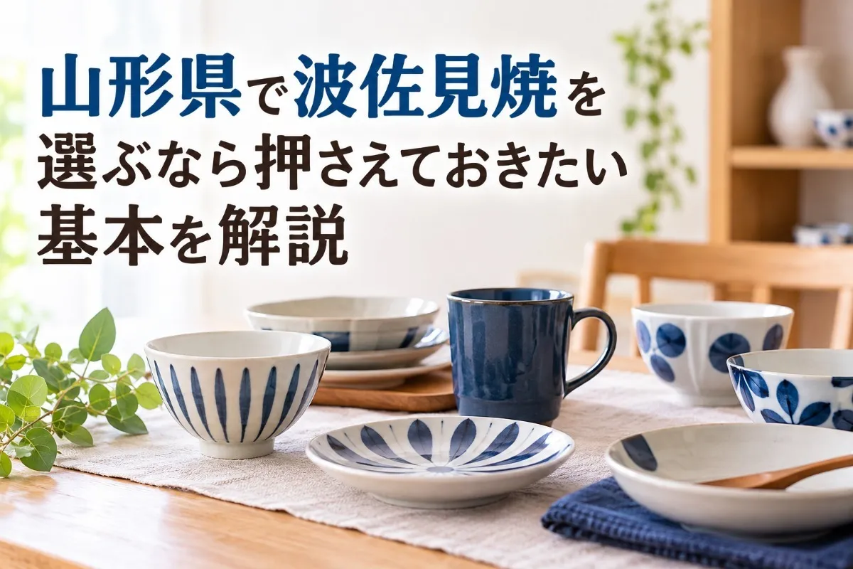 山形県で波佐見焼を選ぶなら押さえておきたい基本を解説