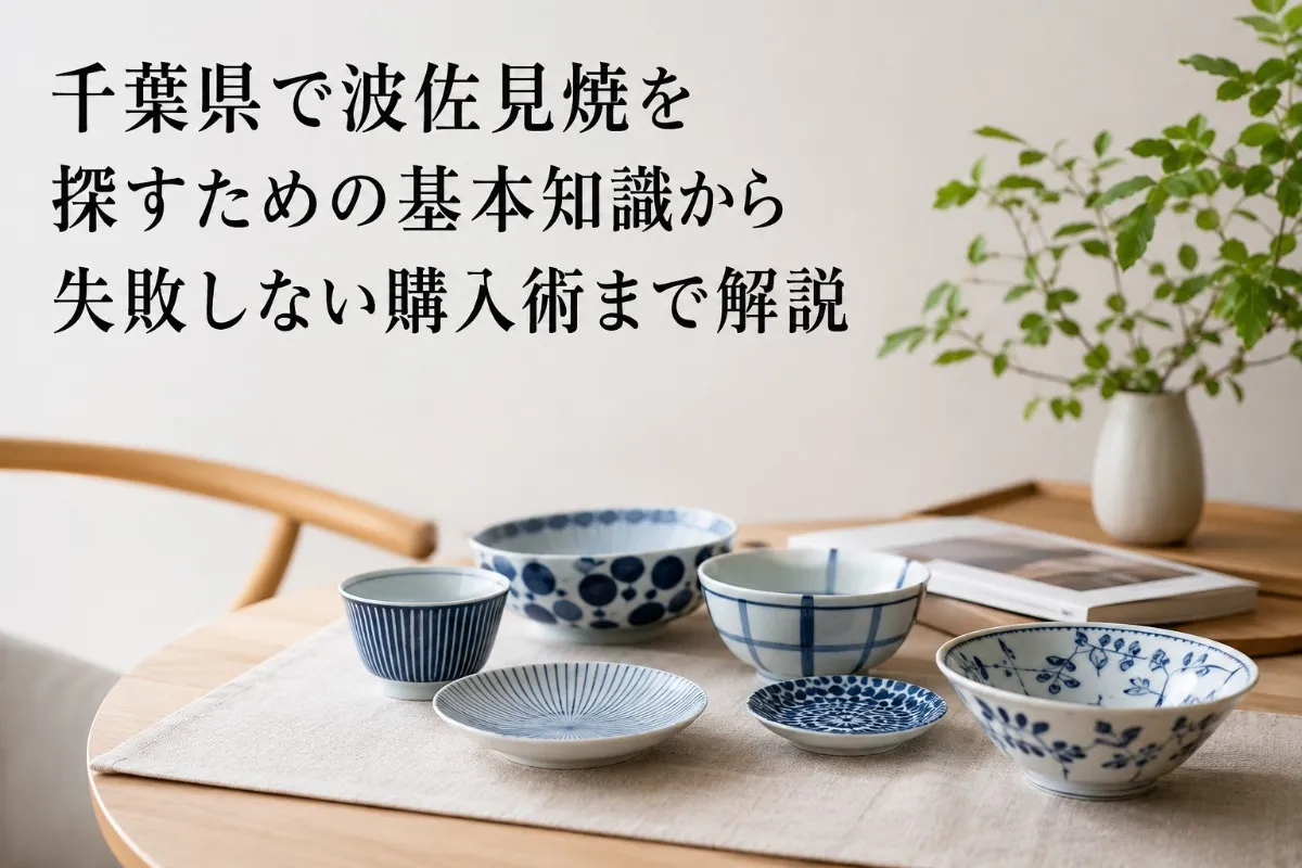 千葉県で波佐見焼を探すための基本知識から失敗しない購入術まで解説
